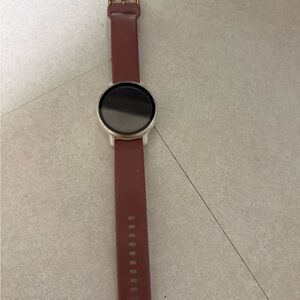 Garmin Smartwatch with Brown Strap